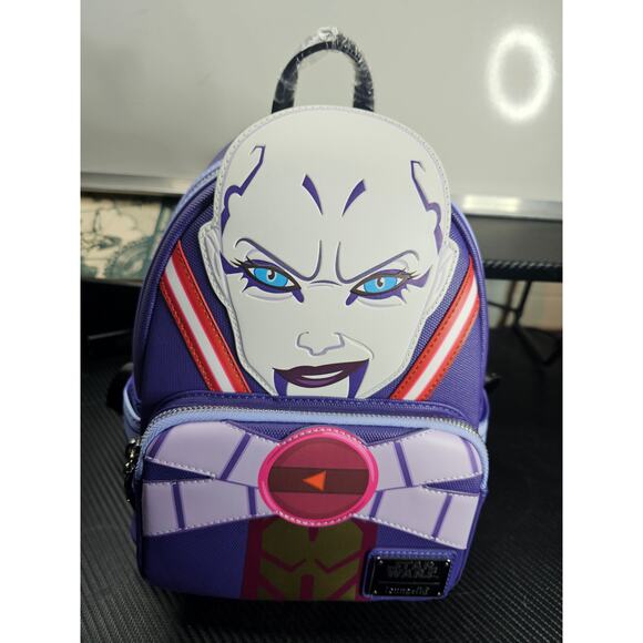 Loungefly Star Wars The Clone Wars Asajj Ventress Figural Mini Backpack 2022NYCC - Picture 1 of 8